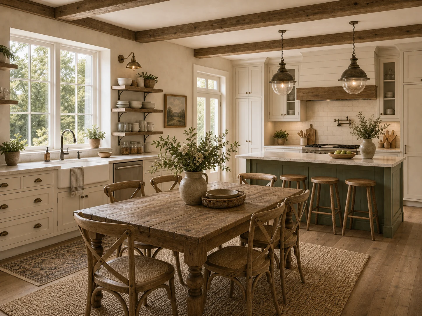 Farmhouse preview for the design style selector